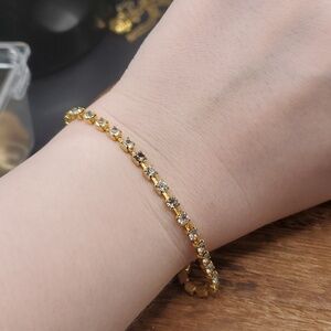 B2623 crystal tennis‎ bracelet